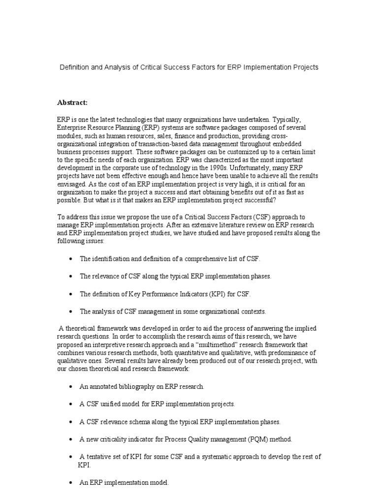 Critical resource example picture