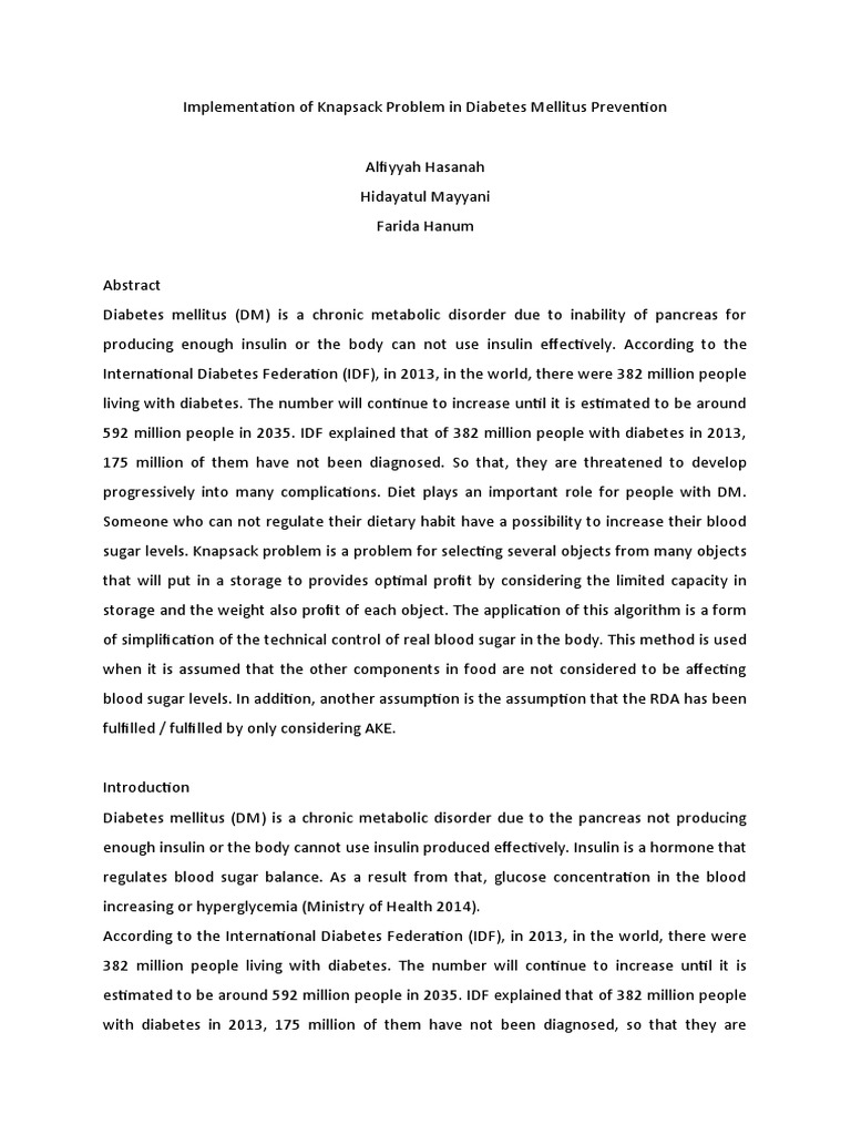 Implementation Of Knapsack Problem