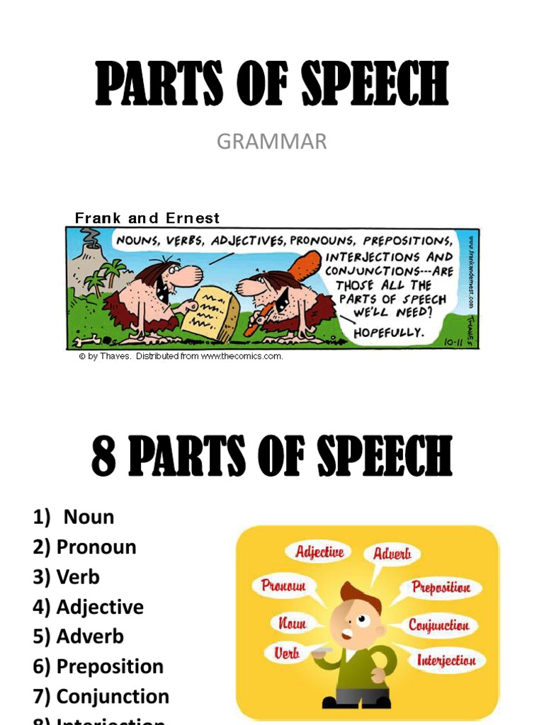 Parts of Speech Overview and Practice | PDF | Adverb | Part Of Speech