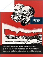 Oswaldo Albornoz Peralta La Influencia Del Marxismo y de La Rev de Octubre