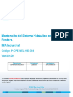 P-OPE-MEL-HID-004 - Mantención Del Sistema Hidráulico en Apron Feeder