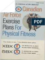 RCAF XBX and 5BX Exercise Plans