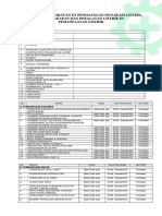 Checklist Pemasangan Di Pemanfaatan