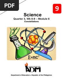 Science: Quarter 3, WK 8-9 - Module 6