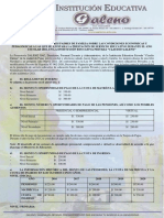 Comunicado A Los Padres de Familia Sobre Las Condiciones de La Prestación Del Servicio Educativo 2021 Primaria