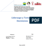 Liderazgo y Toma de Decisiones