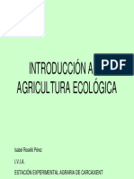 Introduccion a La Agricultura Ecologica Tarde PDF