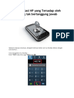 Cara Mengatasi HP Yang Tersadap Oleh Oknum Yang Tak Bertanggung Jawab