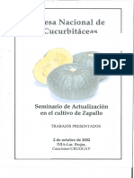 Seminario Actualizacion Zapallo Octubre 2002 Mesa Nacional Cucurbitaceas