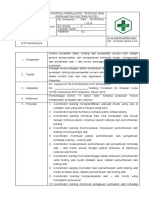 8.6.2.3 Sop Kontrol Peralatan, Testing Dan Perawatan Secara Rutin