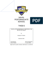 Naval Postgraduate School Thesis: The Philippine Response To Terrorism: The Abu Sayyaf Group
