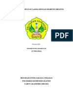 Laporan Pendahuluan Lansia Dengan Diabetes Melitus