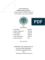 Tugas Kel 1 (Pembelajaran PKN SD 1)