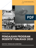 Panduan Pengajuan Insentif Publikasi 2021
