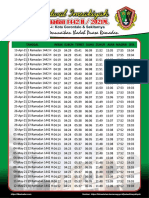 Jadwal Imsakiyah 1442 Ramadhan 2021 Kota Gorontalo GORONTALO