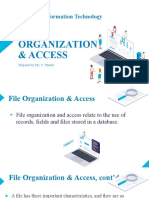 File Organization & Access