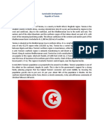 Answer To The Question No. 1:: Sustainable Development Republic of Tunisia