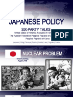 Japanese Policy: Six-Party Talks