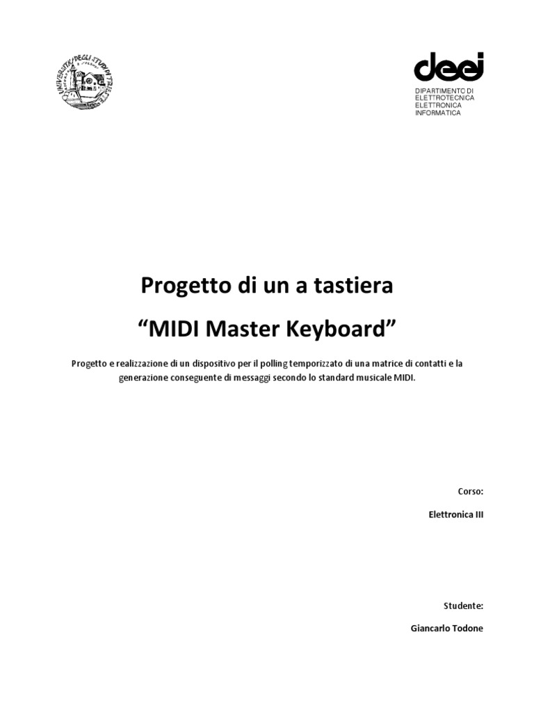 Pic MIDI Documentation | PDF
