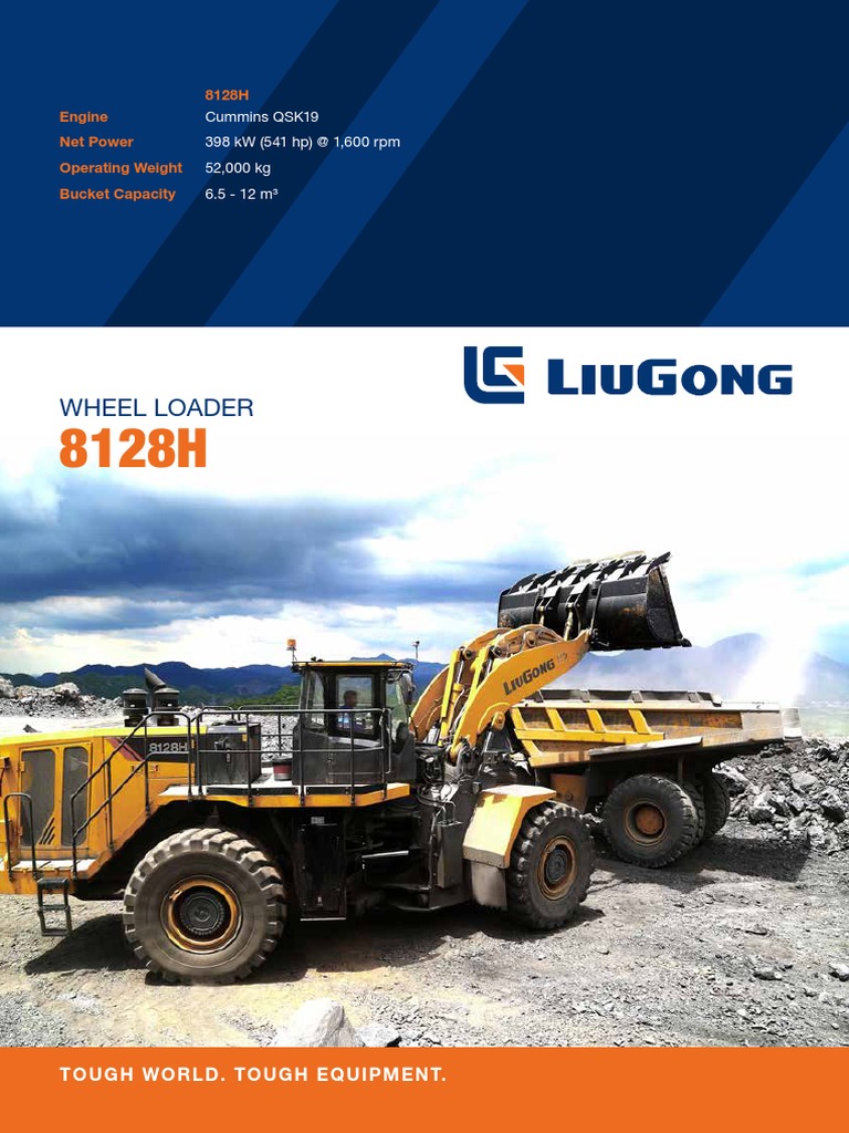 LiuGong 8128H Wheel Loader Overview | PDF | Automatic Transmission ...