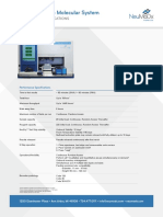 Neumodx™ 96 Molecular System: Technical Specifications