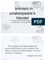 Feminism in Shakespeare's Hamlet