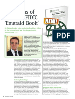 FIDIC's new 'Emerald Book' for underground works