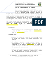 Auto de Constatação de Dados - Modelo