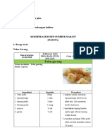 Pengembangan Resep Nabati Balita