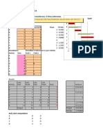 CHAPTER 3: Example 8 and 9: Project Management Precedences 3 Time Estimates