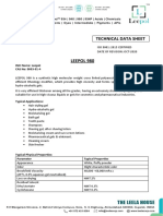 Technical Data Sheet: INCI Name: Leepol CAS No: 9003-01-4