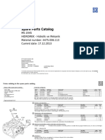 Spare Parts Catalog: MS 2045 HIDROMEK - Hidrolik Ve Mekanik Material Number: 4475.006.113 Current Date: 17.12.2013