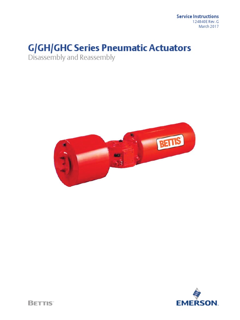 Manual Service Instructions Disassembly Reassembly For G GC GH GHC