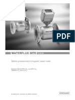 Krohne Waterflux3070 Manual