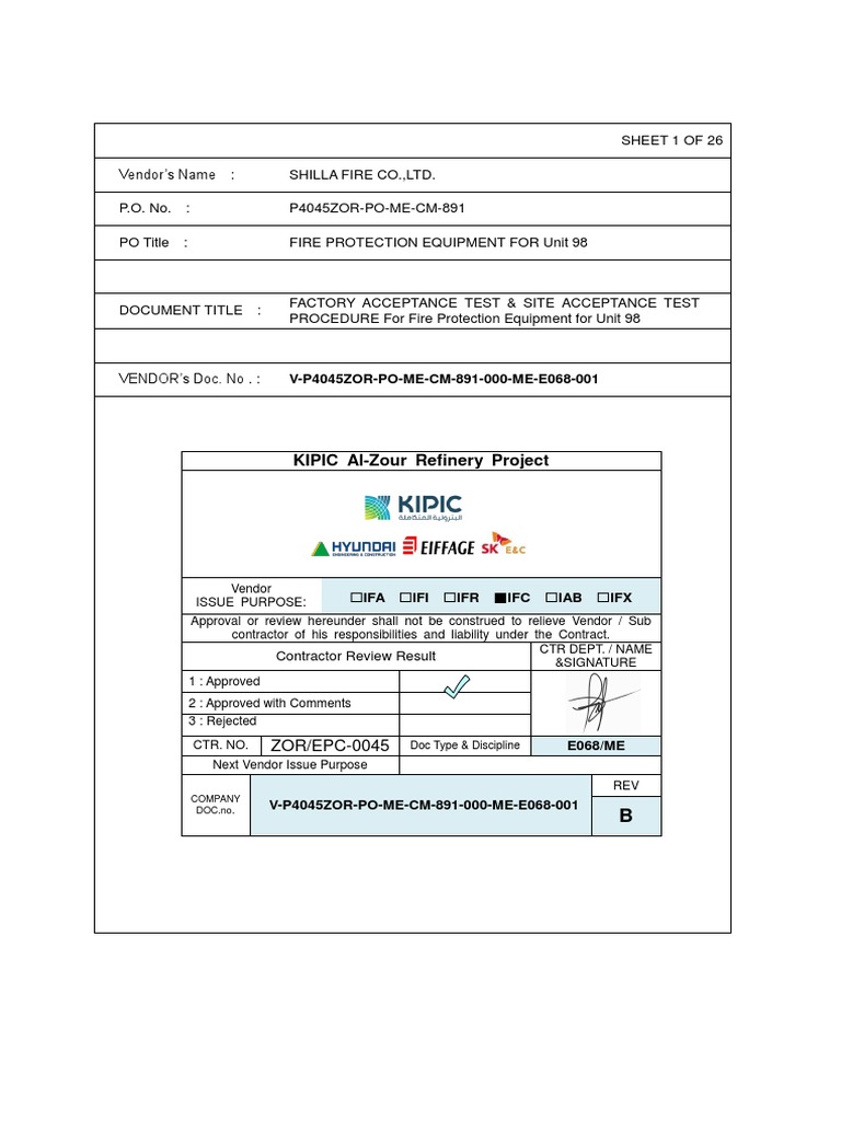 Foam Hose Reel Testing Procedure PDF Valve Nondestructive Testing