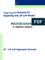 Aggregate Demand II: Applying The - Model: IS LM