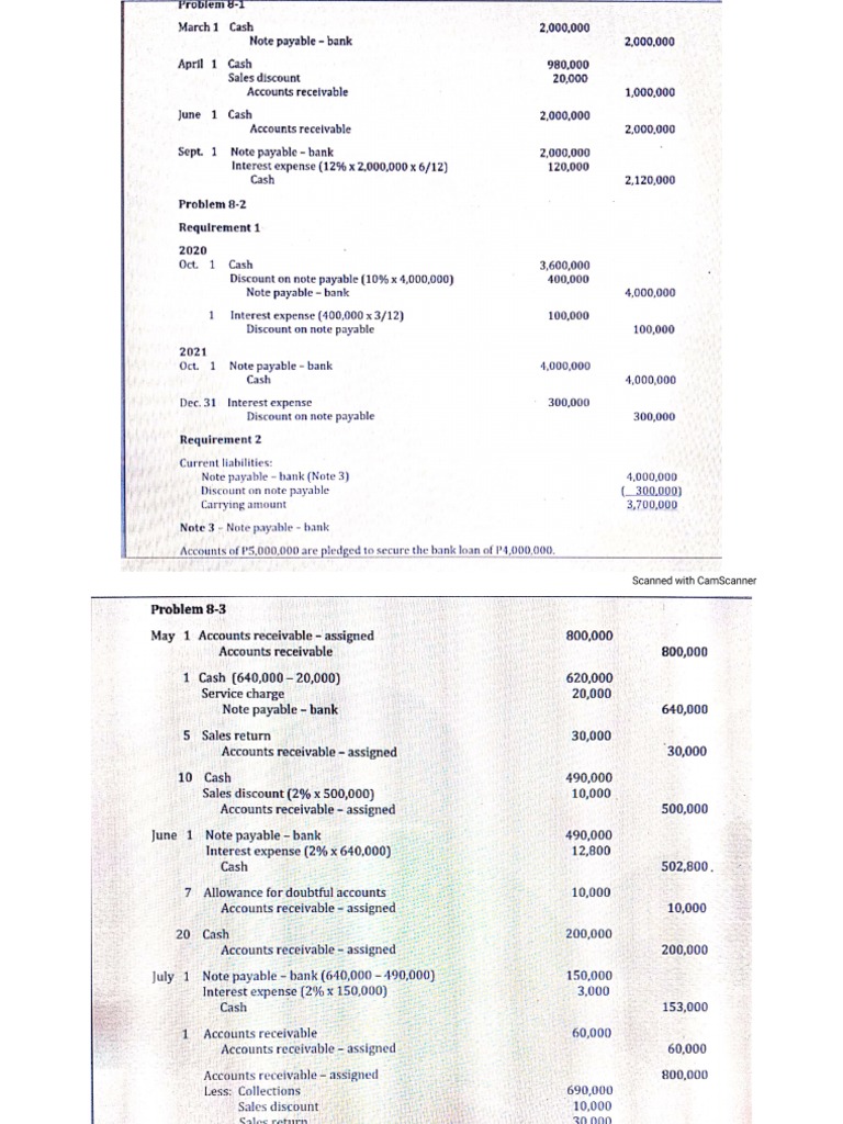 Intermediate Accounting V1 Solutions - Chapter 8 | PDF
