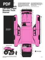 Y e H T L A I C If F O Might Be Giants Life-Size Paper Monster Truck Hearse!