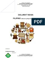 GNED 12-Dalumat NG Sa Filipino-Modyul 5