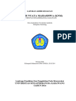 Laporan Akhir Kegiatan Kuliah Nyata Maha