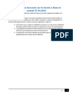 Rapport de La Descente Sur Le Terrain À Buea Le Samedi 27.03.2021