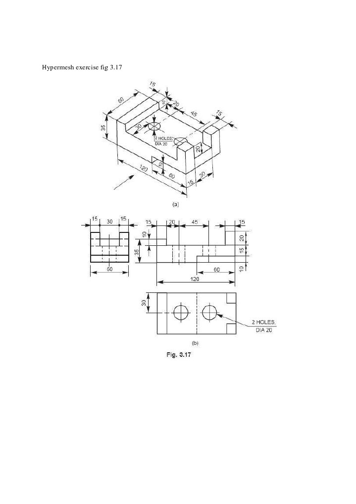 Hypermesh Exercise: IGES Model Guide | PDF