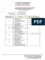 Sekolah Tinggi Ilmu Kesehatan AWAL BROS PEKANBARU NAMA KELOMPOK PRAKTIKUM LABORATORIUM PRODI DIPLOMA III TEKNIK RADIOLOGI TAHUN AJARAN 2020/2021