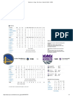 Warriors vs. Kings - Box Score - March 25, 2021 - ESPN