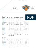 Wizards vs. Knicks - Box Score - March 25, 2021 - ESPN