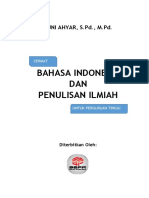 Cermat Bahasa Indonesia Dan Penulisan Ilmiah Untuk Perguruan Tinggi