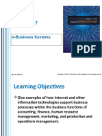 Chapter 7 E-Business Systems