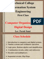 Technical College Information System Engineering: First Class