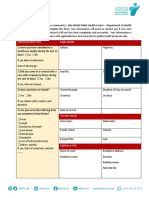 AUH Travel Declaration Form