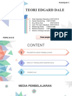 Teori Edgard Dale - Kelompok 3 - PSPB 2018 E